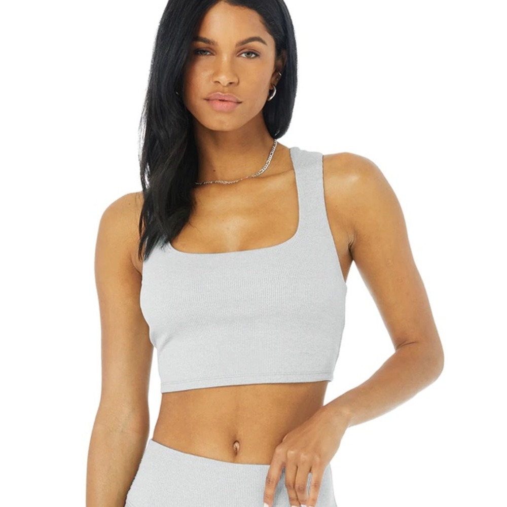 Alo Ribbed Bra Tank